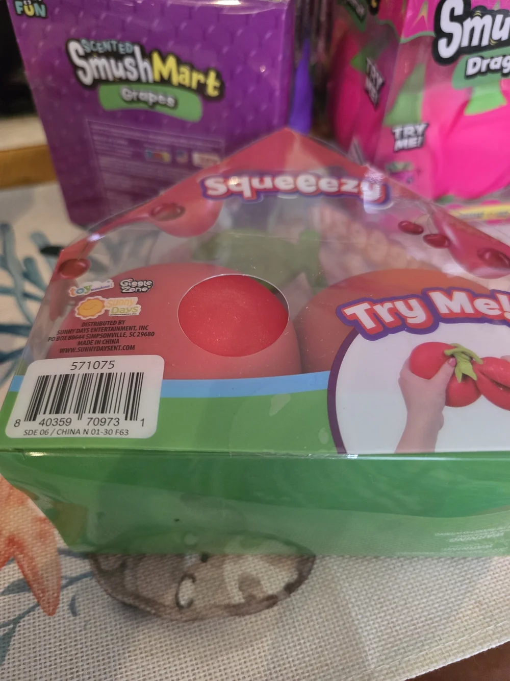 Squeeezy Cherry Plush Squishy